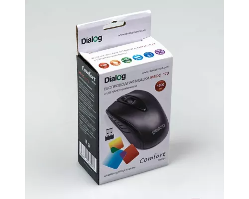 Мышь Dialog Comfort MROC-17U черный