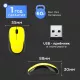 Мышь Gembird MUSW-360-LM желтый