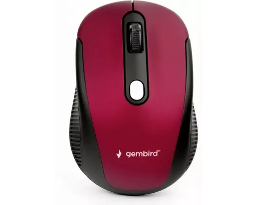 Мышь Gembird MUSW-420-1 красный