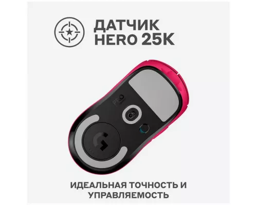 Мышь Logitech G PRO X SUPERLIGHT розовый