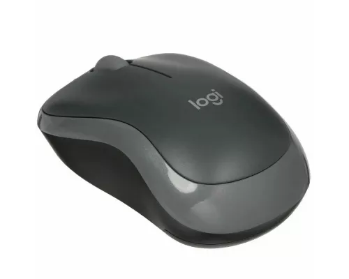 Мышь Logitech M186 черный/серый