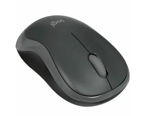 Мышь Logitech M186 черный/серый