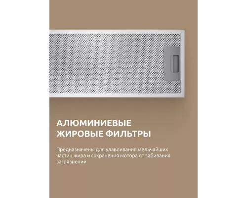 Встраиваемая вытяжка Evelux Margit 60 X серебристый