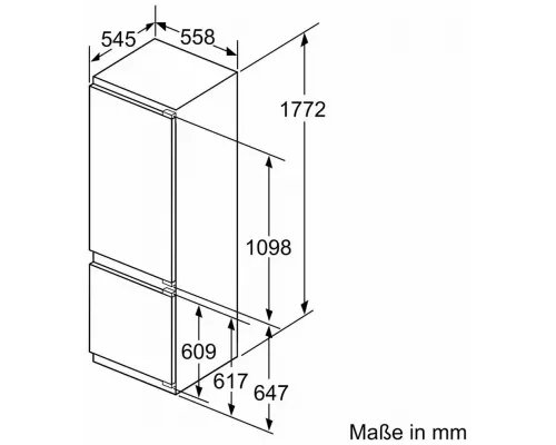 Встраиваемый холодильник Neff KI6873FE0