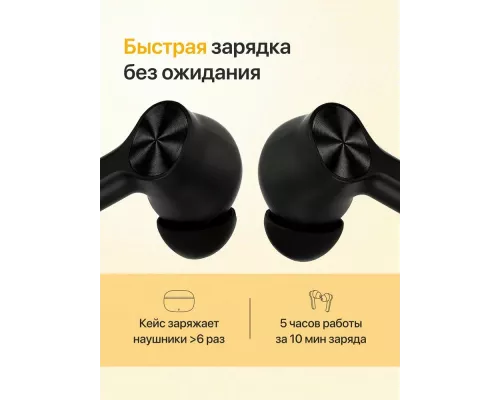 Беспроводные наушники Realme Buds T200 Lite черный