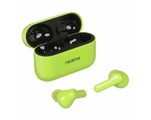 Беспроводные наушники Realme Buds T200 зеленый