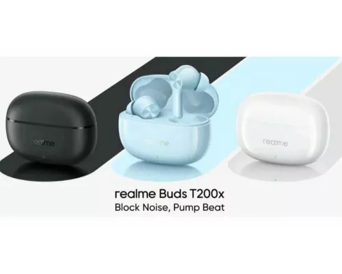 Беспроводные наушники Realme Buds T200X синий