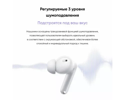 Беспроводные наушники Realme Buds T310 белый