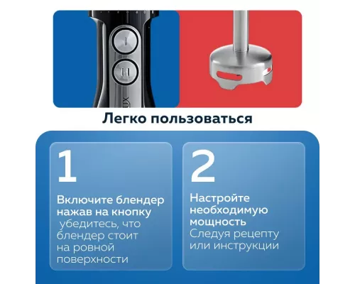 Блендер DELTA LUX DE-7004B черный