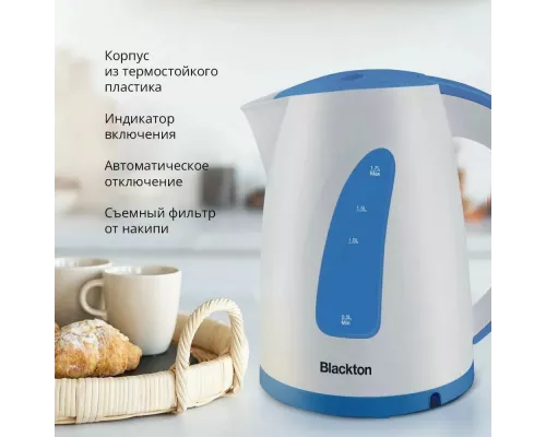 Чайник Blackton Bt KT1706P белый/синий