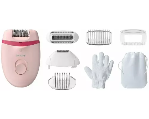 Эпилятор Philips BRE285/00 белый/розовый