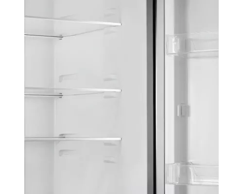 Холодильник Maunfeld MFF200NFSTSE серый