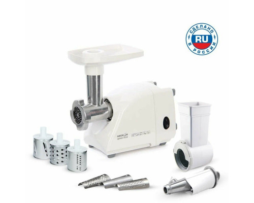 Мясорубка Аксион М14.02 белый