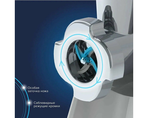 Мясорубка Аксион М42.03 белый