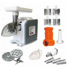 Мясорубка Аксион М43.02 белый/Серый