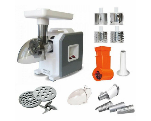 Мясорубка Аксион М43.02 белый/Серый