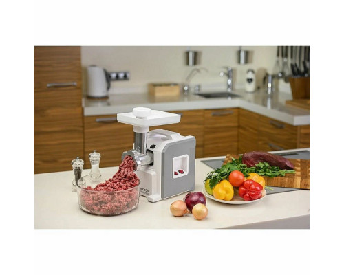 Мясорубка Аксион М43.02 белый/Серый