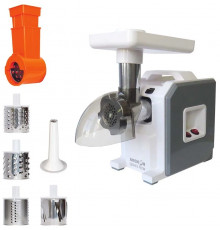 Мясорубка Аксион М43.03 белый/Серый