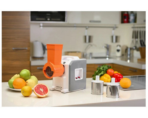 Мясорубка Аксион М43.03 белый/Серый