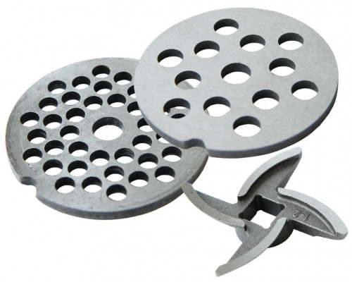 Мясорубка Аксион М43.03 белый/Серый