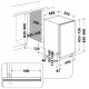 Встраиваемая посудомоечная машина Hotpoint-Ariston HSIC 3T127 C