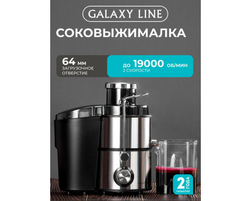 Соковыжималка Galaxy Line GL 0809 серебристый