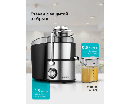 Соковыжималка Galaxy Line GL 0809 серебристый