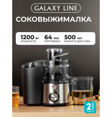 Соковыжималка Galaxy Line GL 0810 серебристый