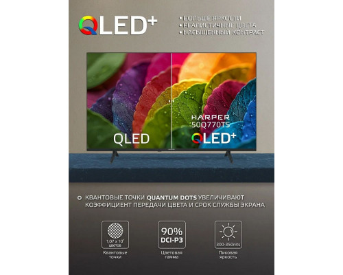 Телевизор Harper 50Q770TS