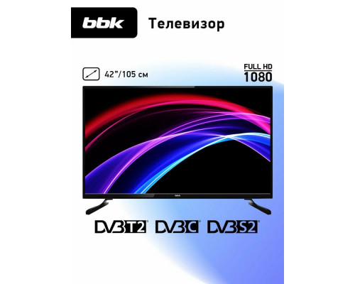 Телевизор BBK 42LEM-1016/FTS2C черный
