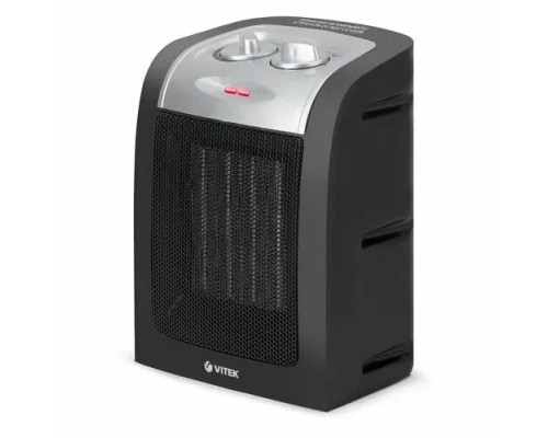 Тепловентилятор Vitek VT-2067 черный/серебристый