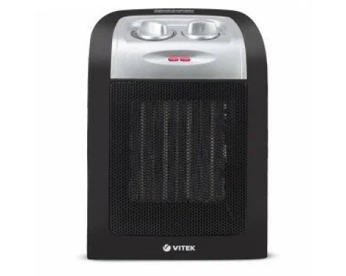 Тепловентилятор Vitek VT-2067 черный/серебристый