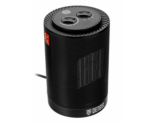 Тепловентилятор Denzel DTFC-1200S черный