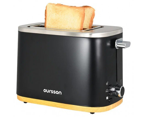 Тостер OURSSON TS2106/BL черный