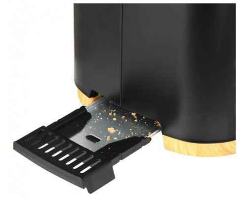 Тостер OURSSON TS2106/BL черный