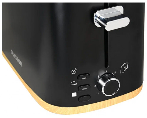 Тостер OURSSON TS2106/BL черный