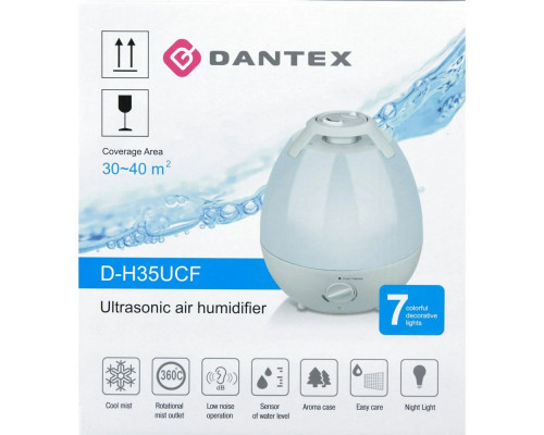 Увлажнитель воздуха Dantex D-H35UCF белый