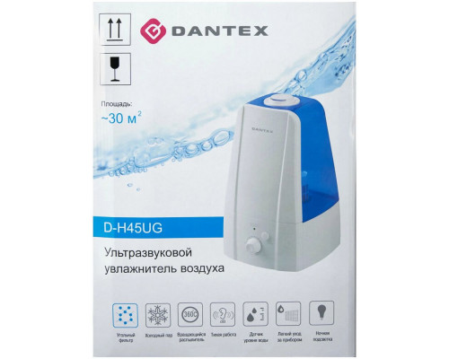 Увлажнитель воздуха Dantex D-H45UG белый/голубой
