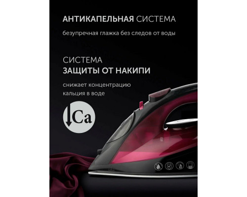 Утюг Polaris PIR 2430K фуксия