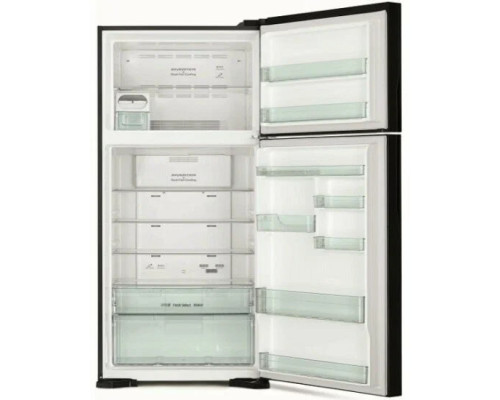 Холодильник Hitachi R-VG660PUC7-1 GPW белый стекло