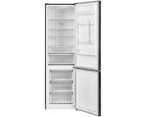 Холодильник Maunfeld MFF200NFSTSE серый