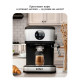 Кофеварка Kitfort КТ-7224 нержавеющая сталь/черный
