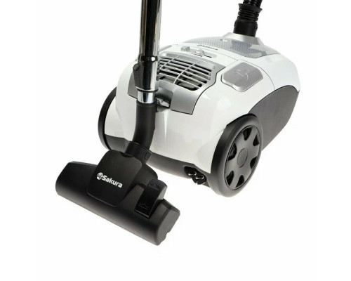 Пылесос Sakura SA-8316W черный/белый