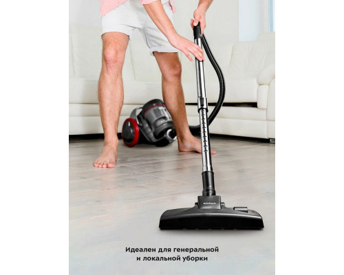 Пылесос Kitfort КТ-5152 серый/красный