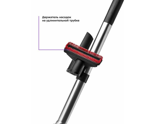 Пылесос Kitfort КТ-5152 серый/красный