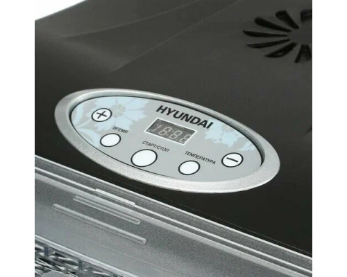 Сушилка для овощей и фруктов Hyundai HYFD-1802 черный