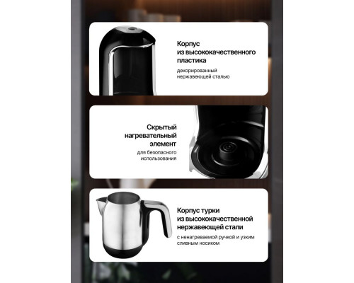 Кофеварка BRAYER BR1145 черный