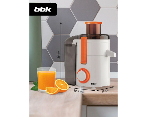 Соковыжималка BBK JC060-H20 белый/оранж