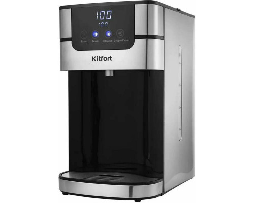 Термопот Kitfort КТ-2501 черный/серебристый