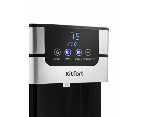 Термопот Kitfort КТ-2501 черный/серебристый